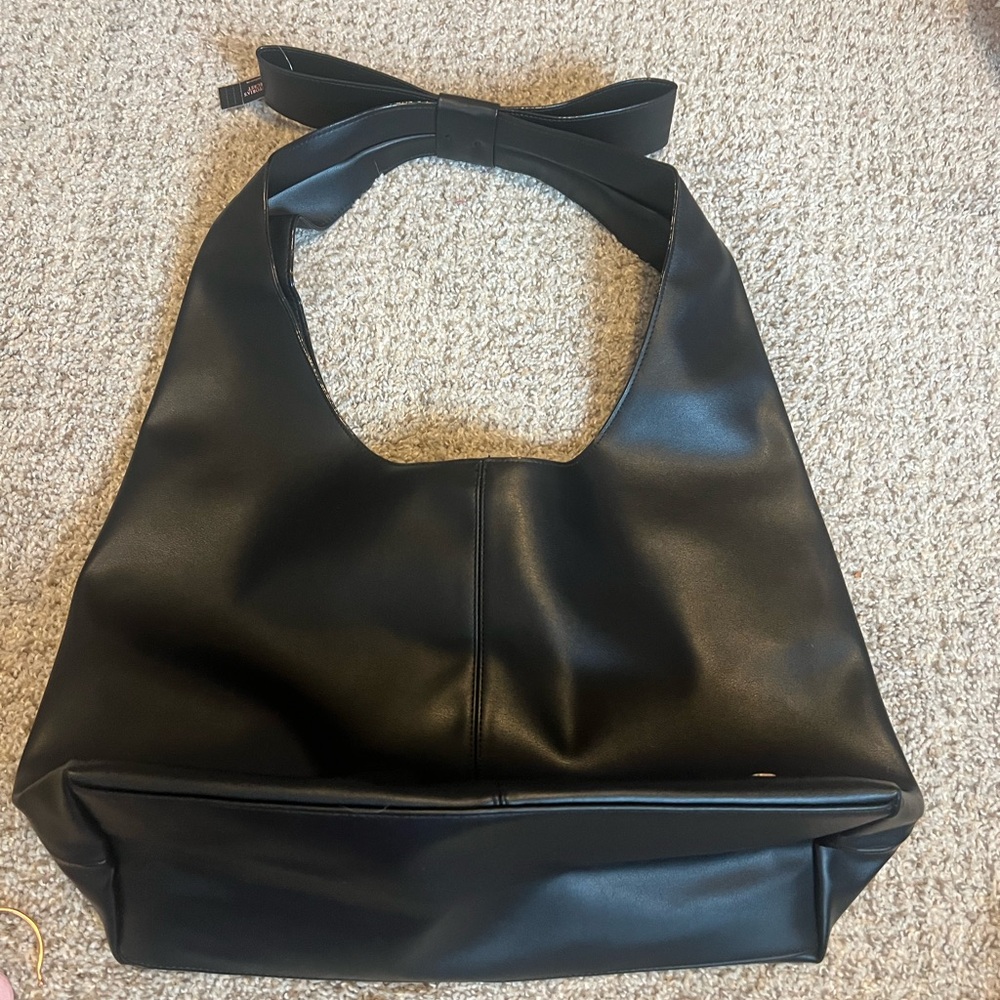 Victoria's Secret Black Hobo Bag